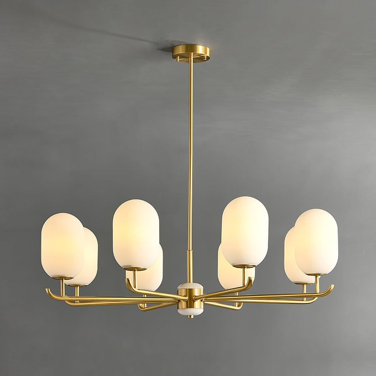 Sifuvyn candelabru din sticlă, modern, geometric