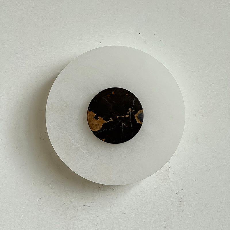 Rauduvyi aplică de perete modernă, minimalistă din alabastru