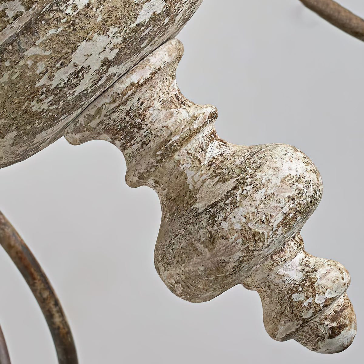 Waegnuvyn candelabru din metal, tradițional, tip lumânare