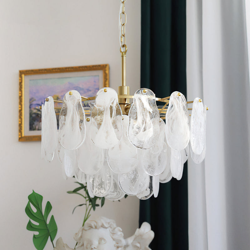 Nuvella candelabru din sticlă