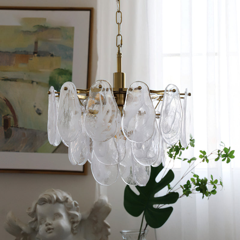 Nuvella candelabru din sticlă
