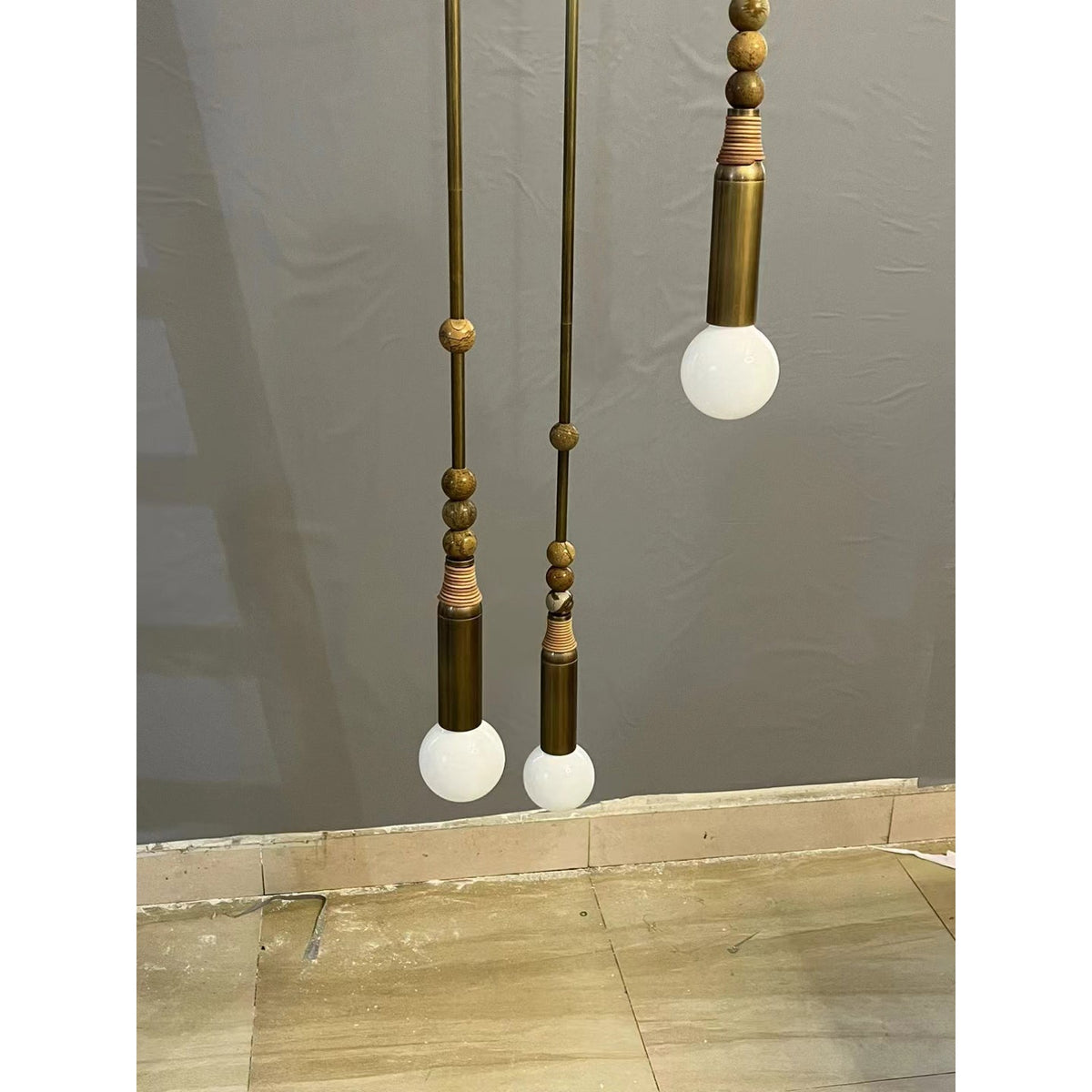 Alvuvyn lampă suspendată modernă, minimalistă din marmură
