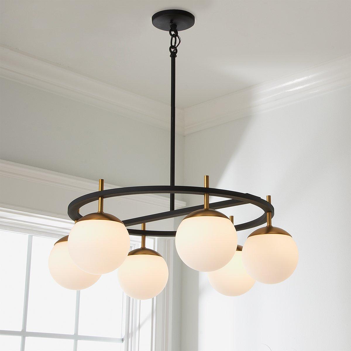 Ornuvyn candelabru modern, minimalist din sticlă