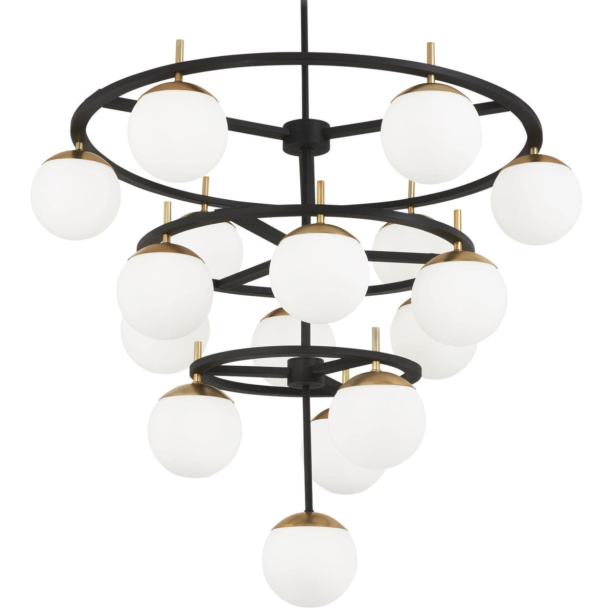 Ornuvyn candelabru modern, minimalist din sticlă