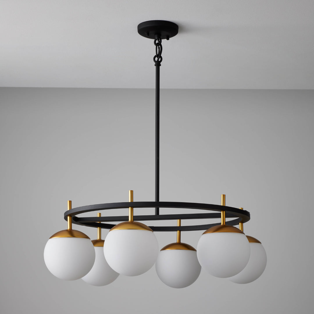 Ornuvyn candelabru modern, minimalist din sticlă