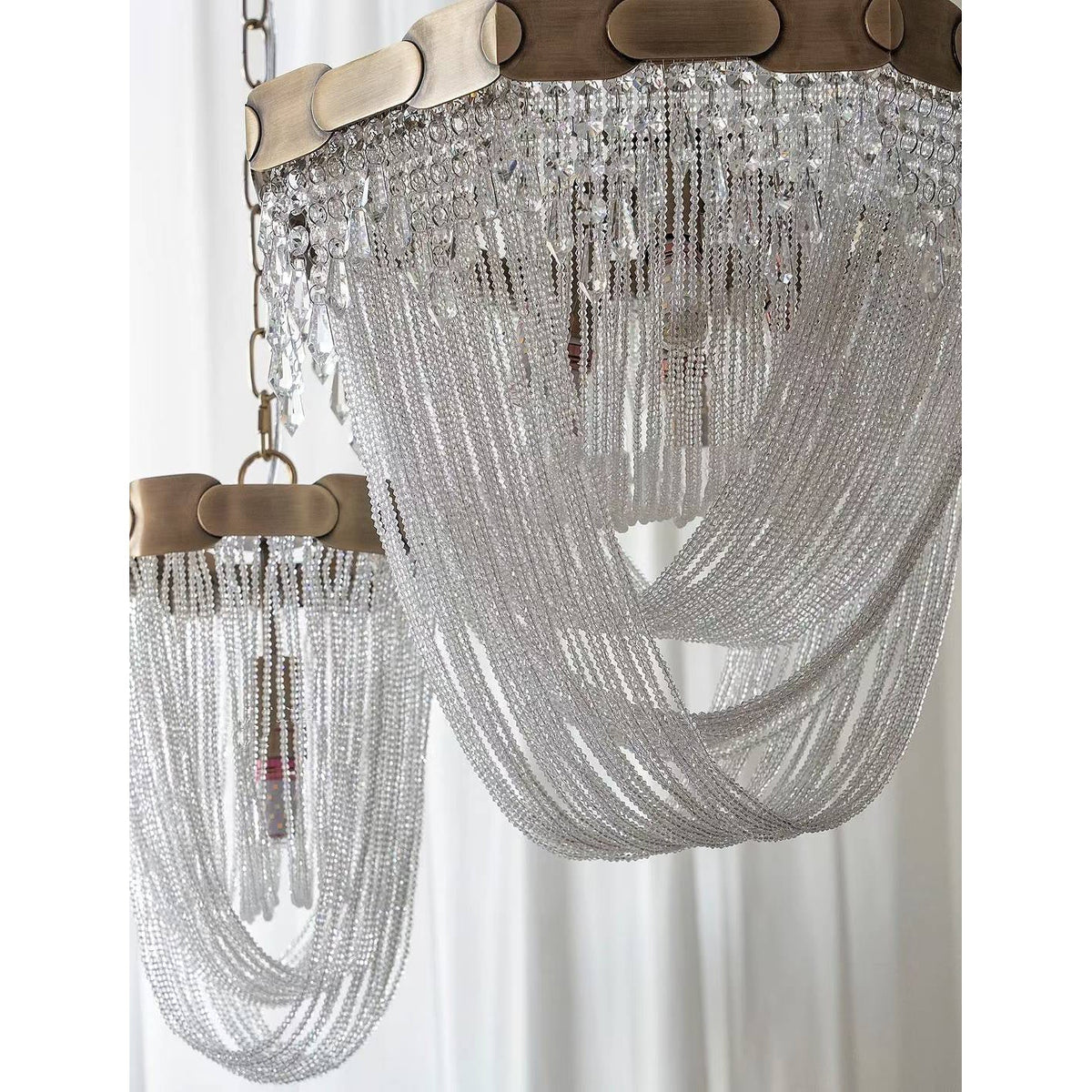 Almeria candelabru din cristal