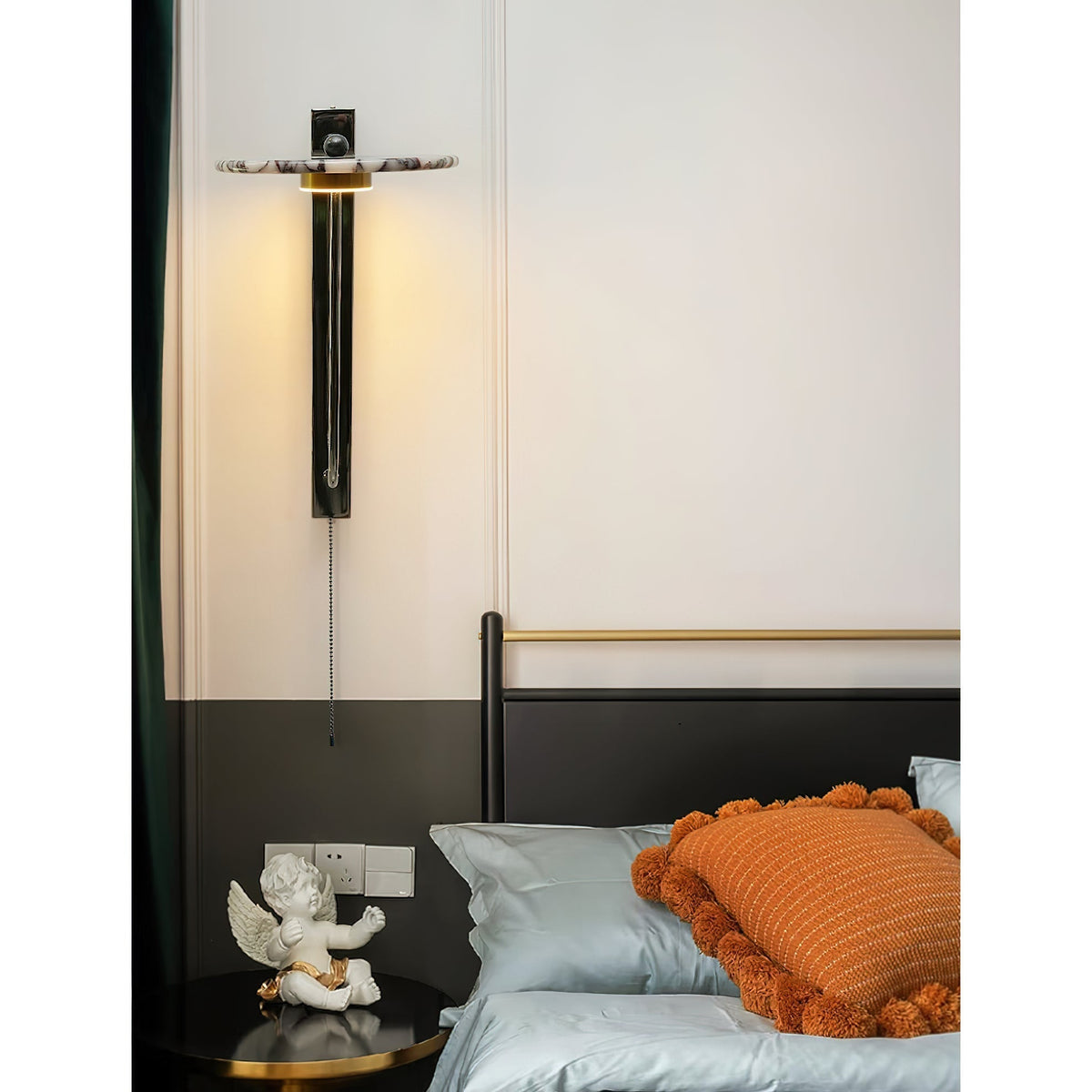 Aevuvyn aplică de perete modernă, minimalistă din marmură
