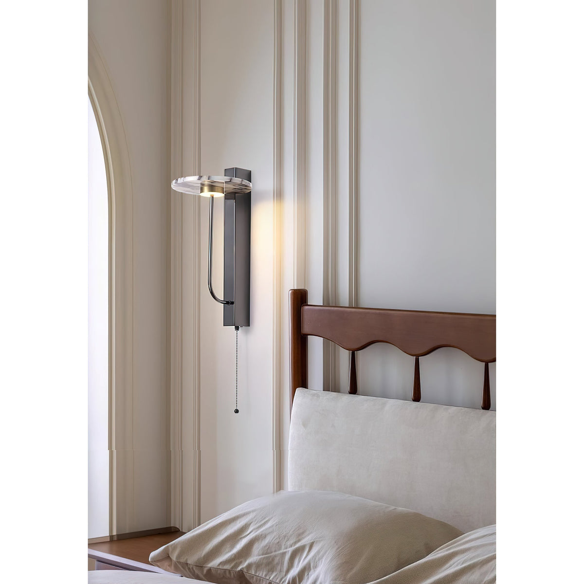 Aevuvyn aplică de perete modernă, minimalistă din marmură
