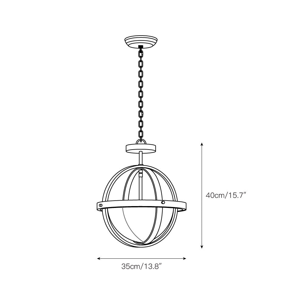 Aevuvyi lampă suspendată modernă, minimalistă din metal cu abajur textil
