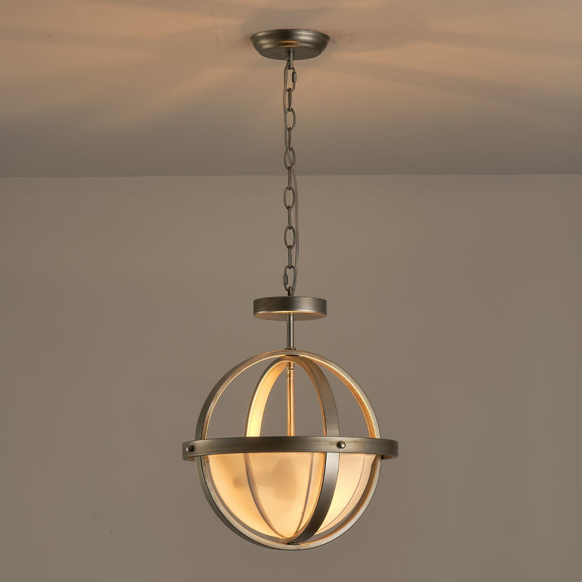 Aevuvyi lampă suspendată modernă, minimalistă din metal cu abajur textil
