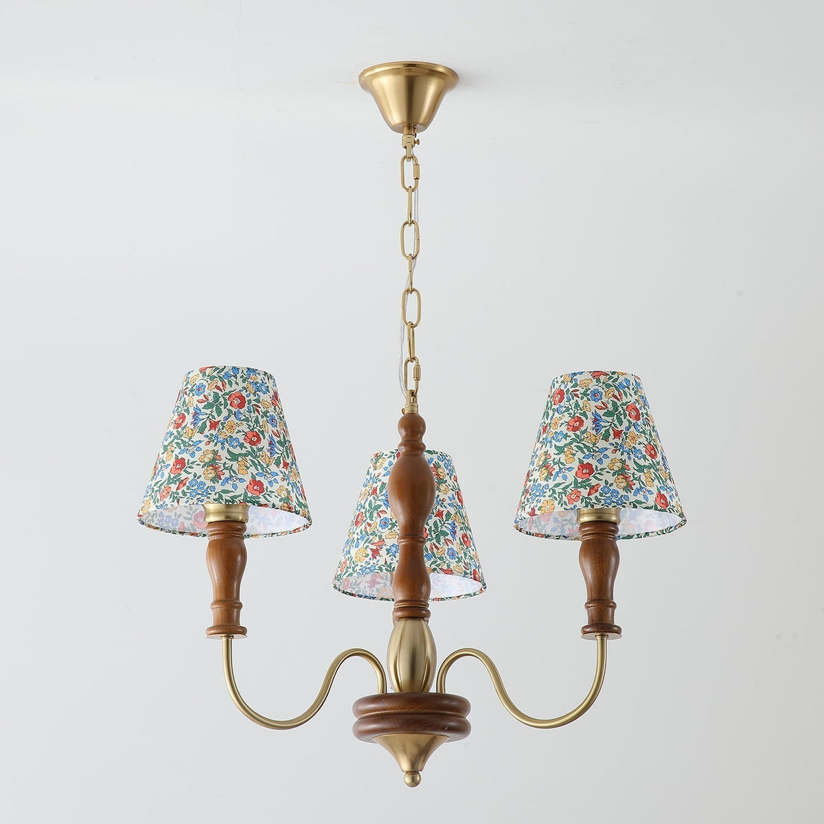 Cassian candelabru din material textil, cu flori