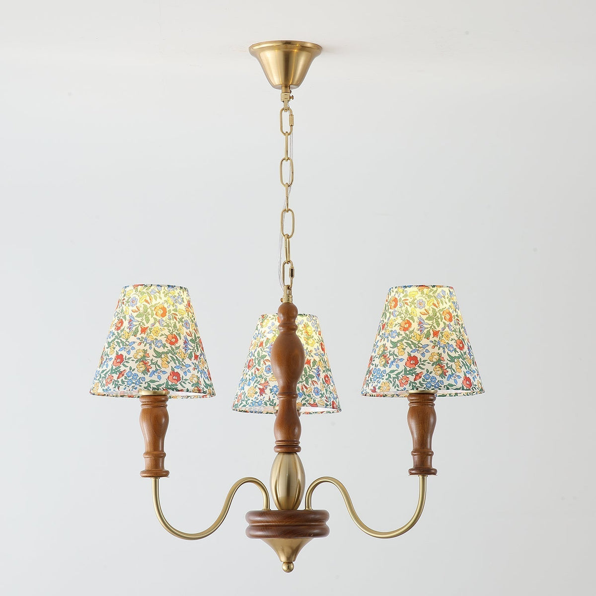 Cassian candelabru din material textil, cu flori