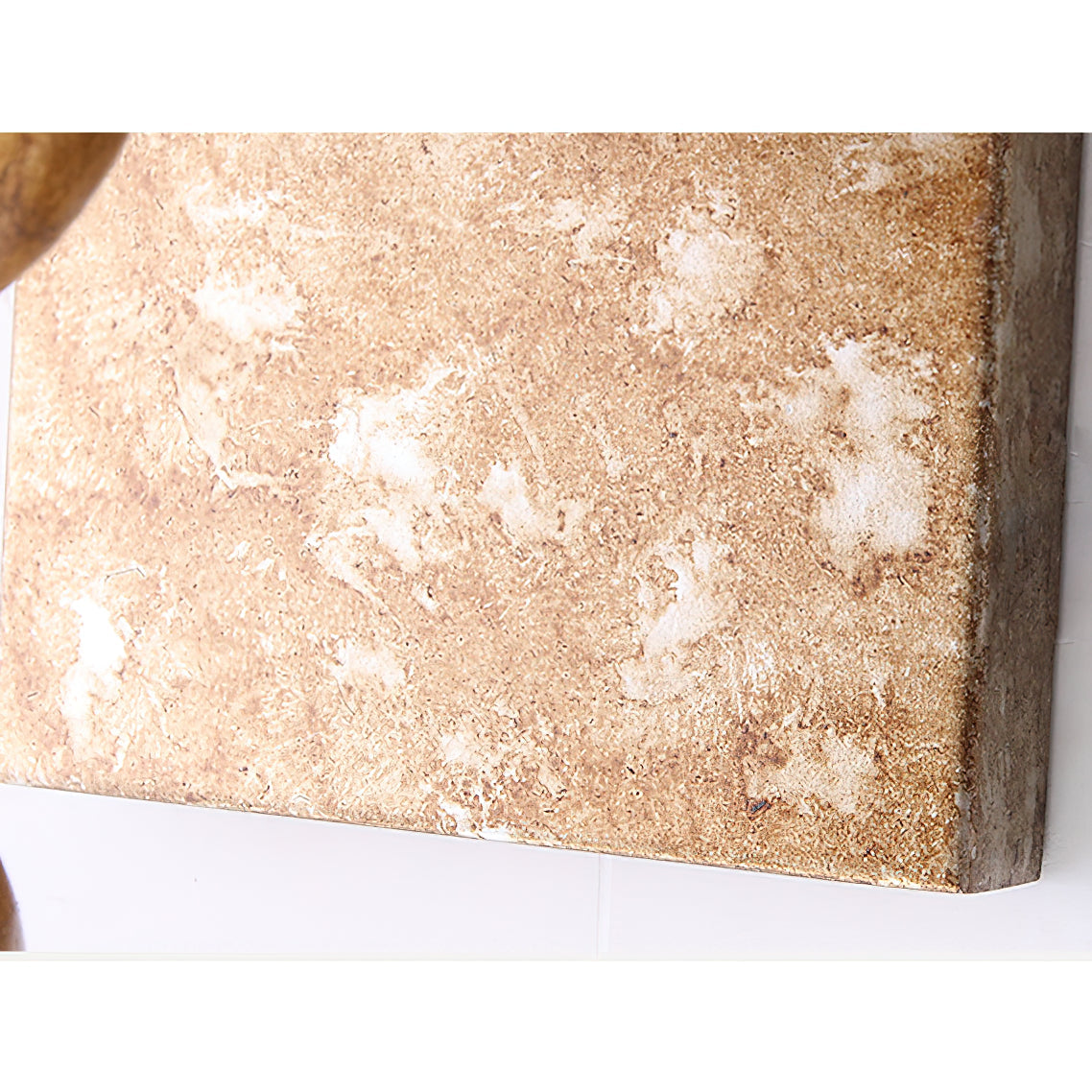 Eirikuvyn aplică de perete din metal și material textil, premium, modernă