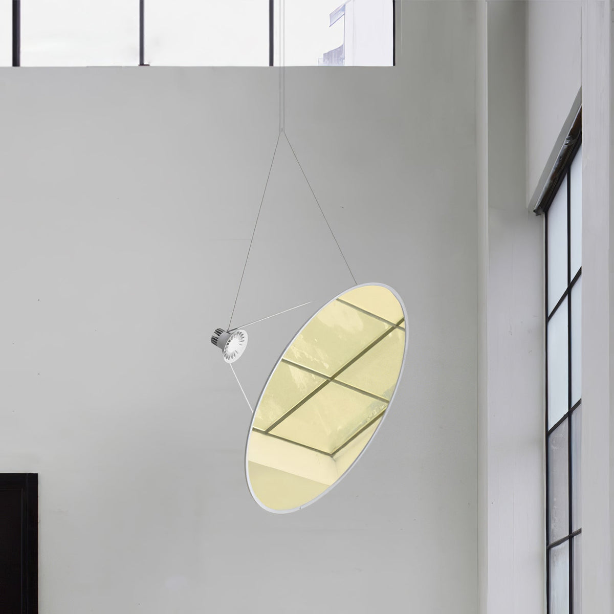 Brio lampă suspendată minimalistă din Oțel