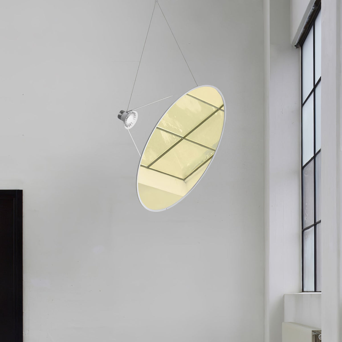 Brio lampă suspendată minimalistă din Oțel