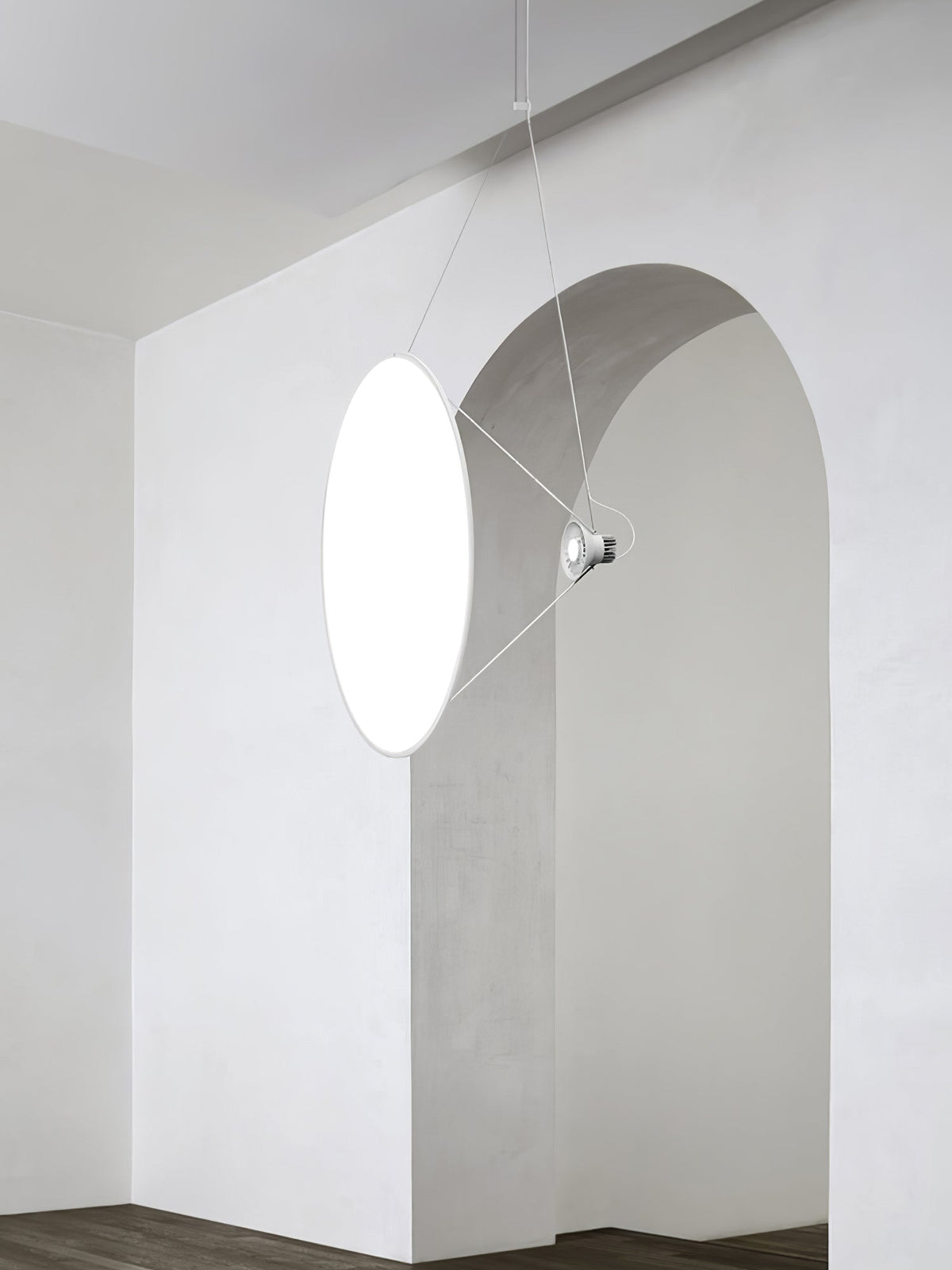 Brio lampă suspendată minimalistă din Oțel