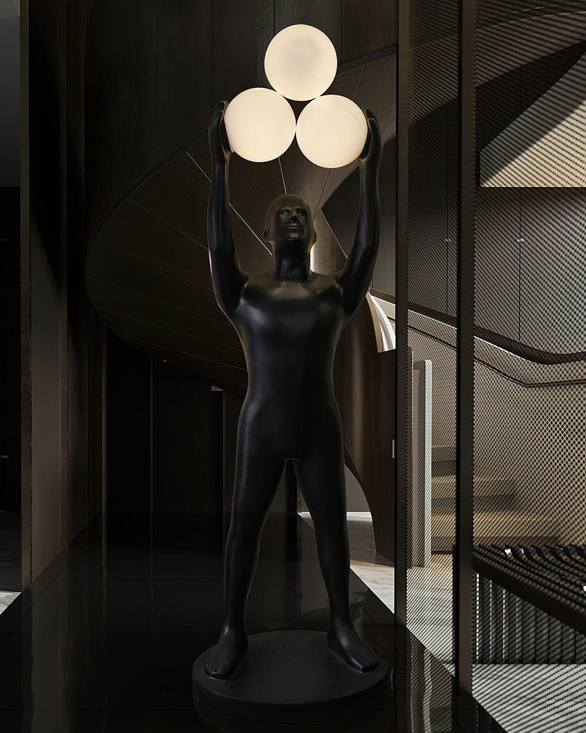 Avenoiella Statue lampadar