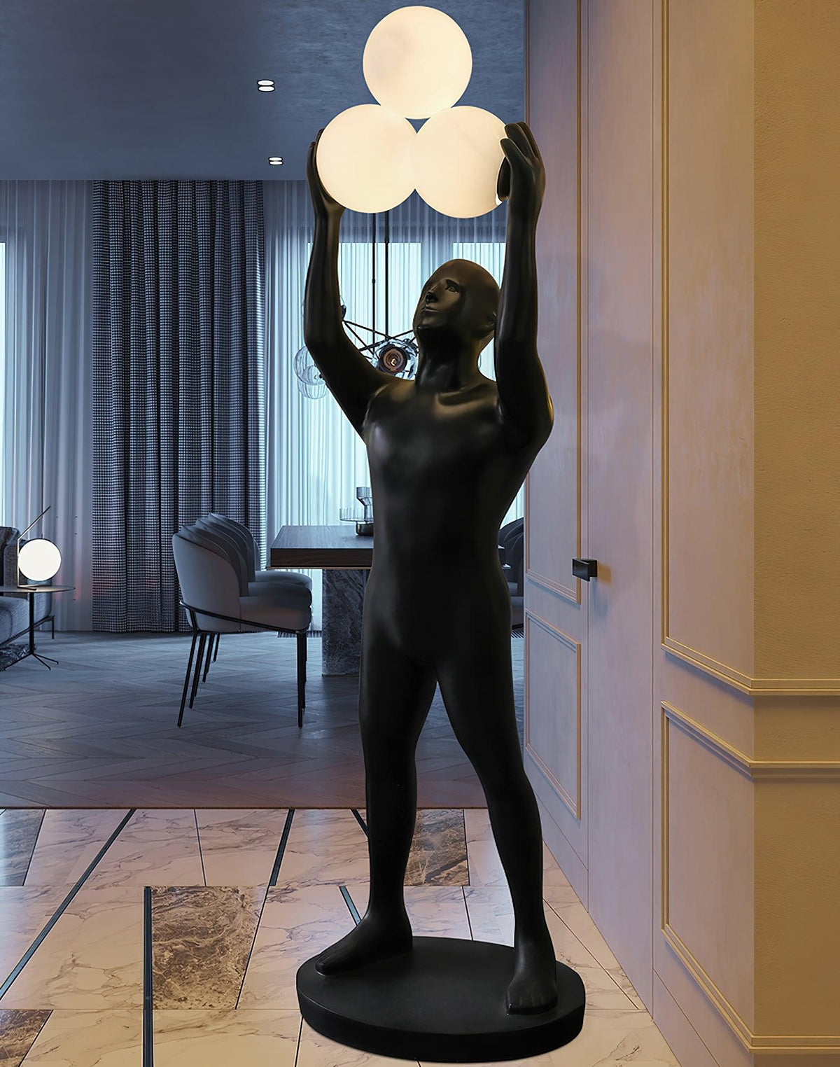 Avenoiella Statue lampadar