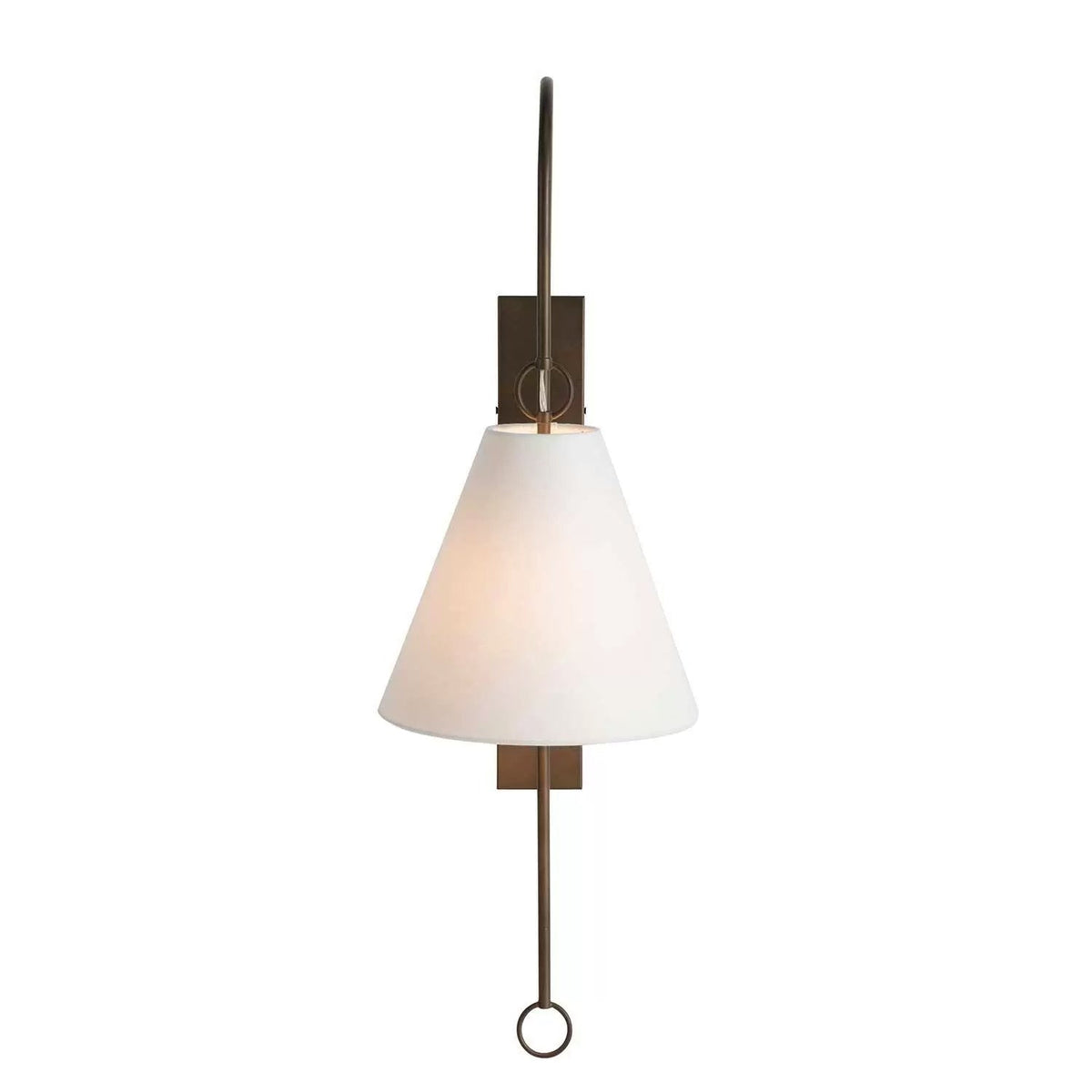 Ildvuvyi aplică de perete din alamă, material textil și metal, modernă, premium