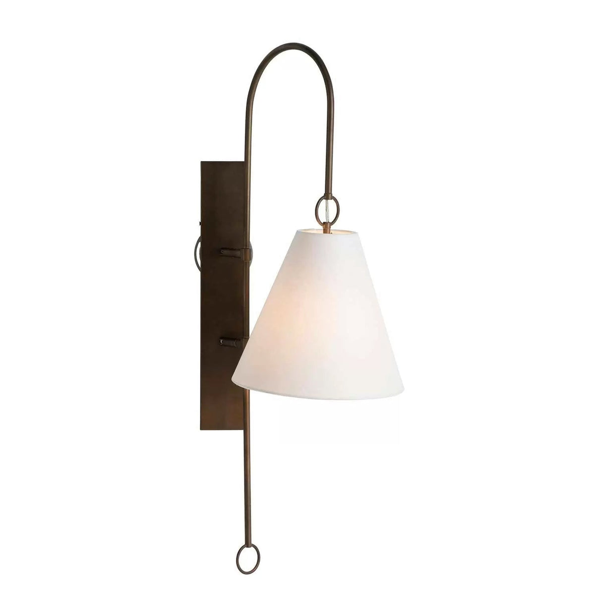 Ildvuvyi aplică de perete din alamă, material textil și metal, modernă, premium