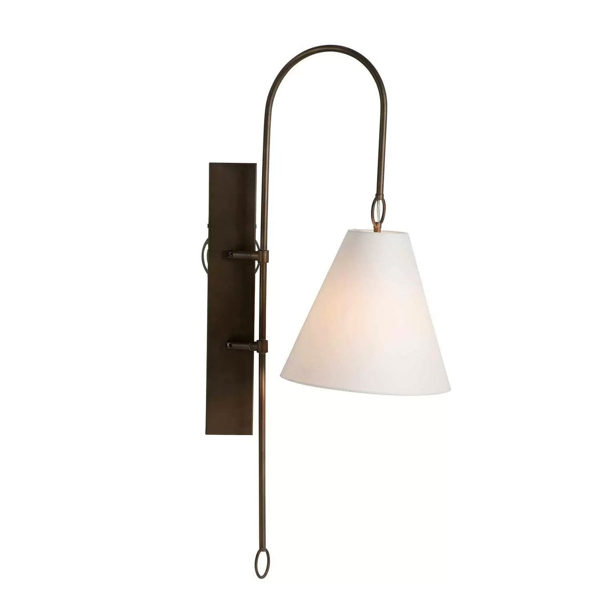 Ildvuvyi aplică de perete din alamă, material textil și metal, modernă, premium