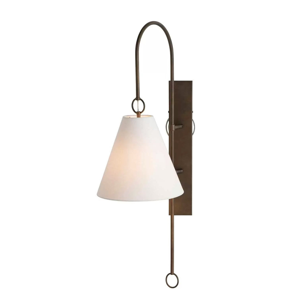 Ildvuvyi aplică de perete din alamă, material textil și metal, modernă, premium