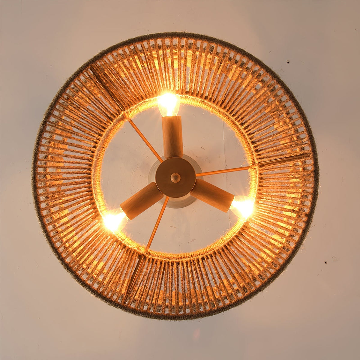 Kvennuvyi lampă suspendată maro natural Antigua