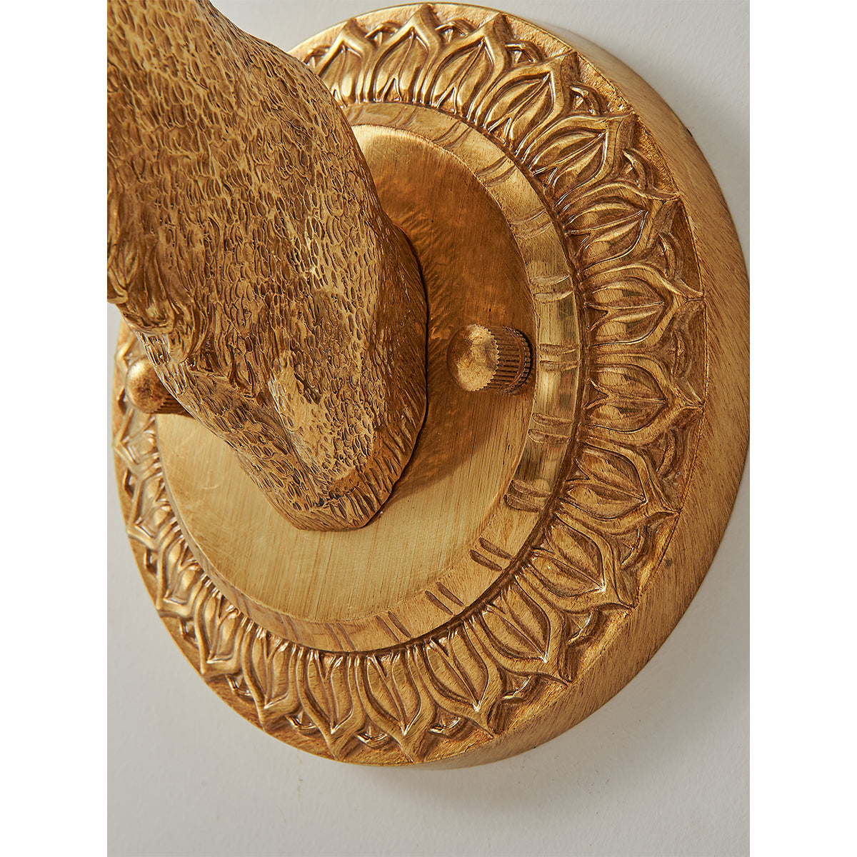 Antler aplică de perete din cristal