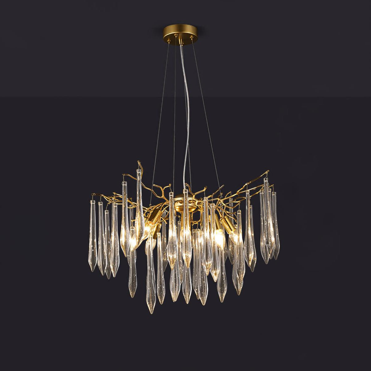 Clove candelabru Ramură cristal Element Artistic