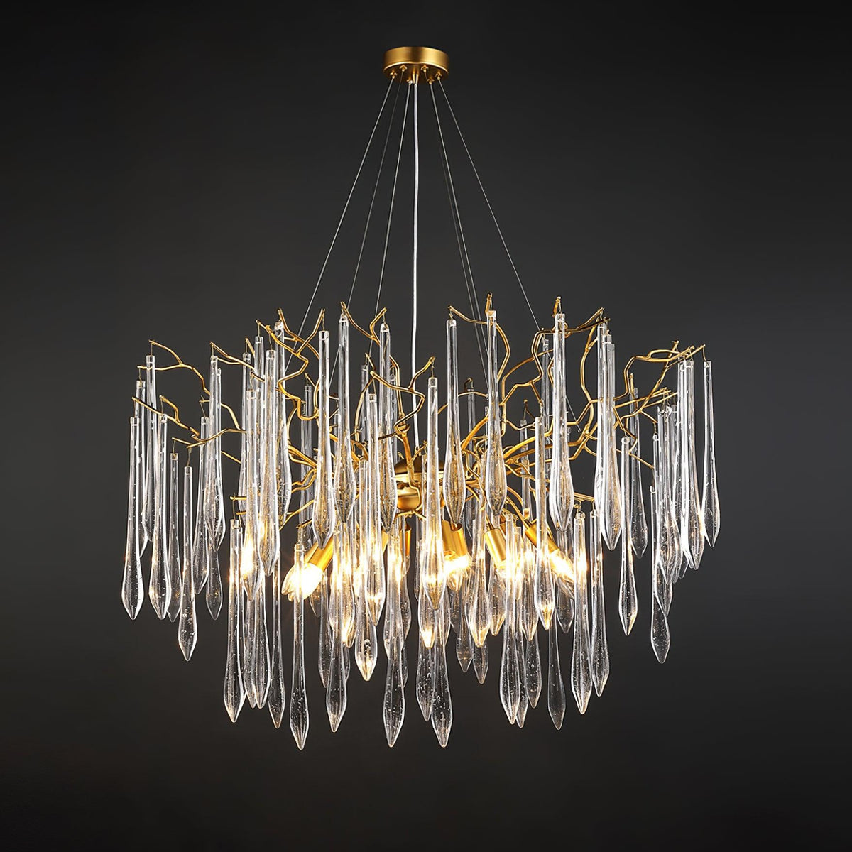 Clove candelabru Ramură cristal Element Artistic
