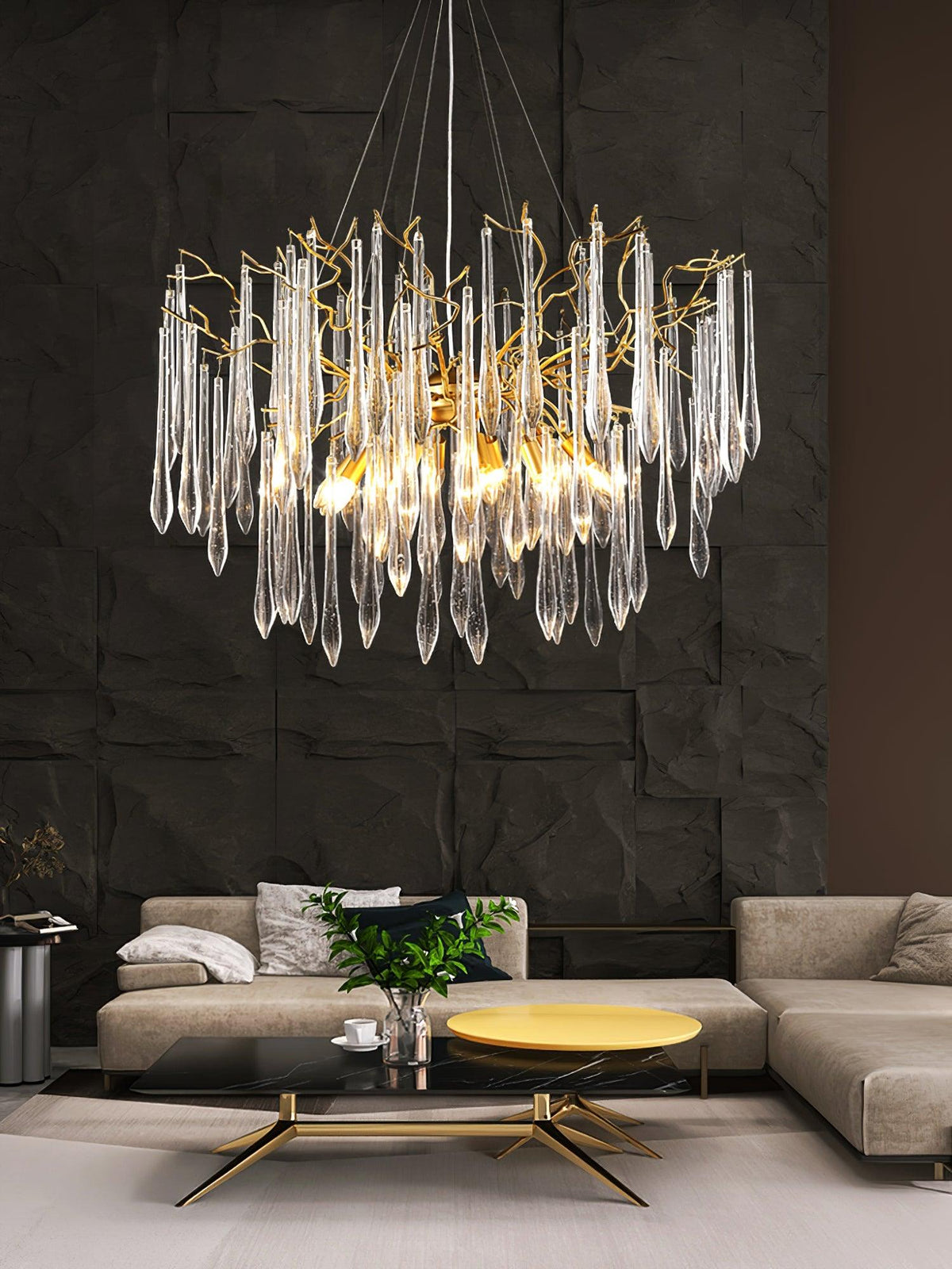 Clove candelabru Ramură cristal Element Artistic