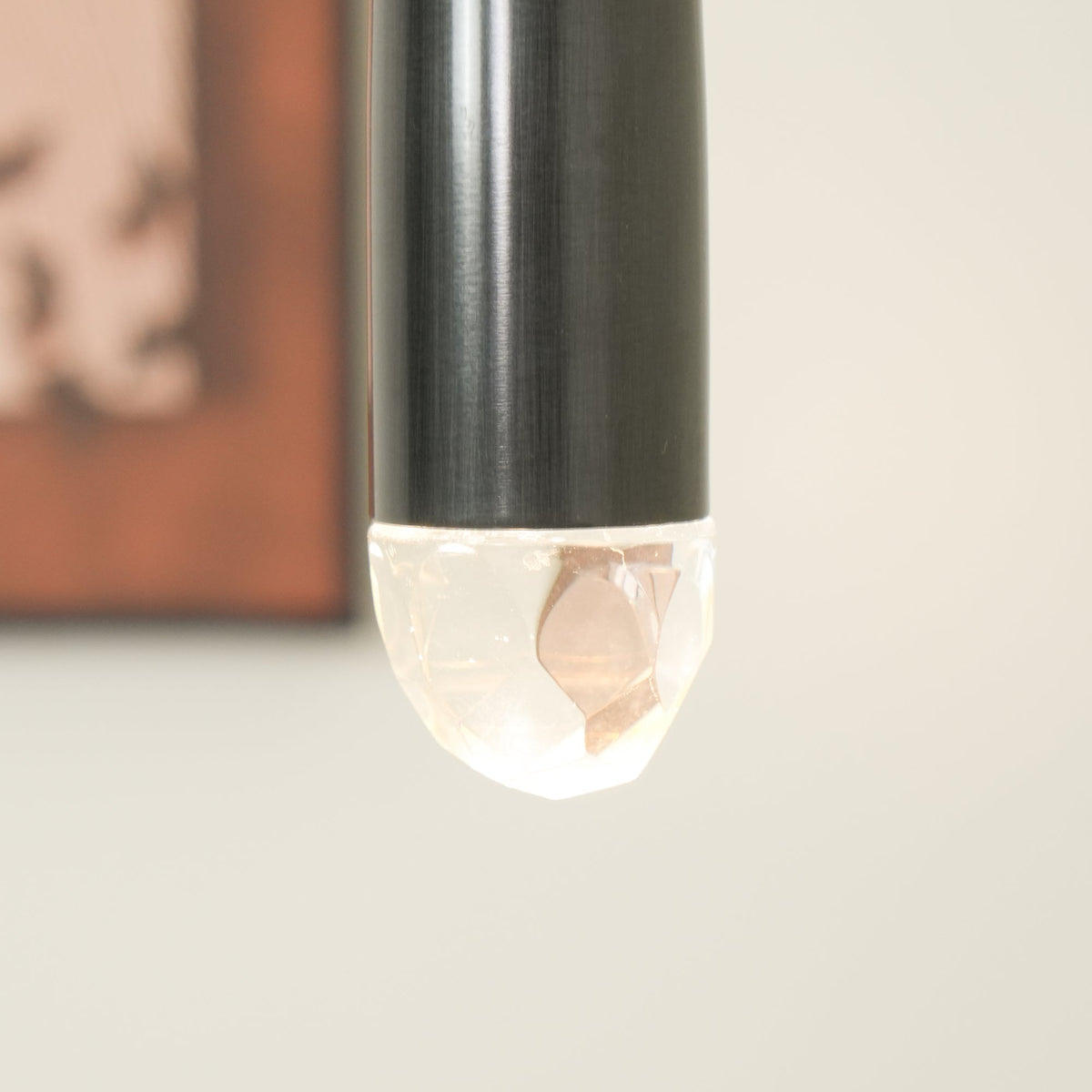 Larry candelabru cristal alamă Lucioasă negru Mat Argintiu Scări
