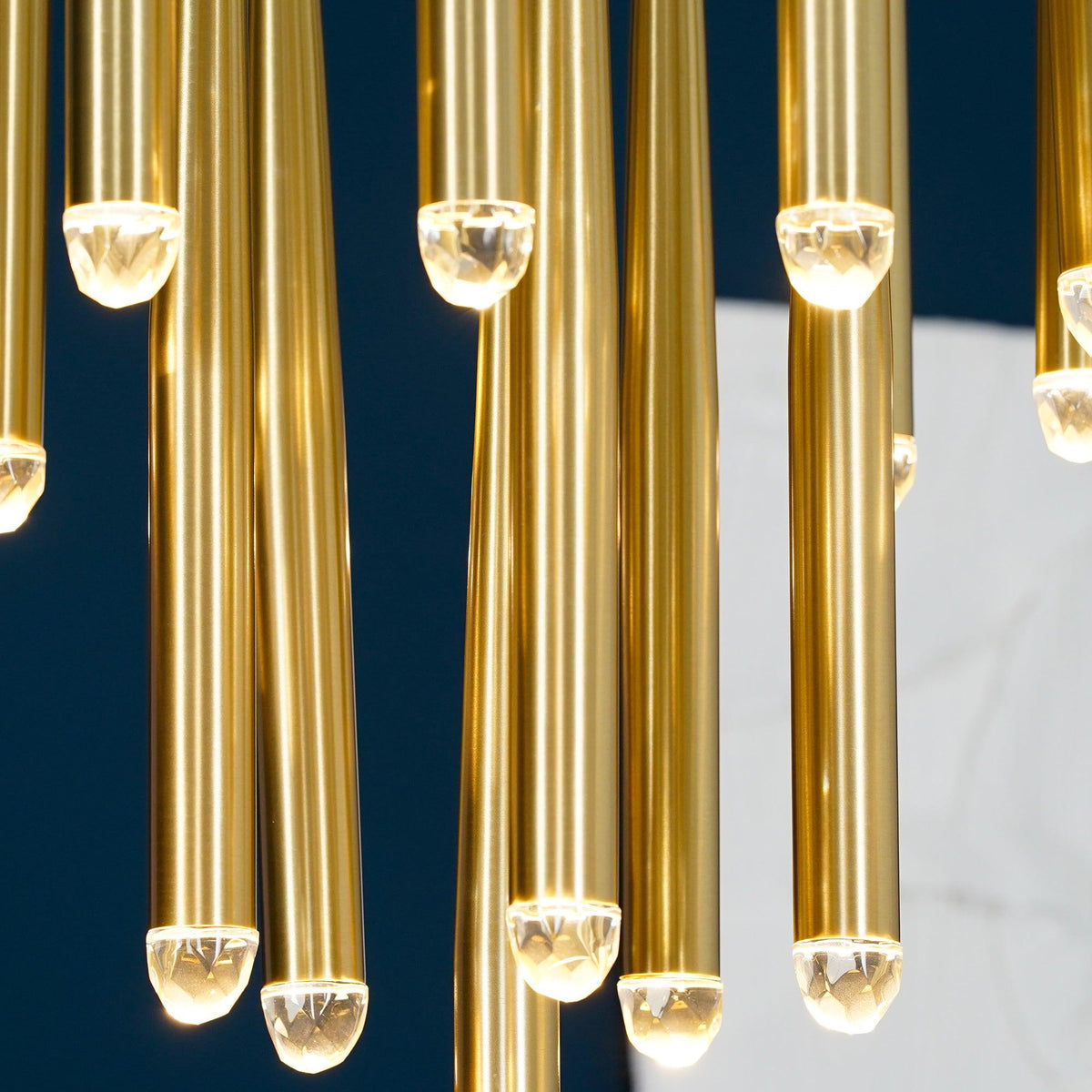 Larry candelabru cristal alamă Lucioasă negru Mat Argintiu Scări