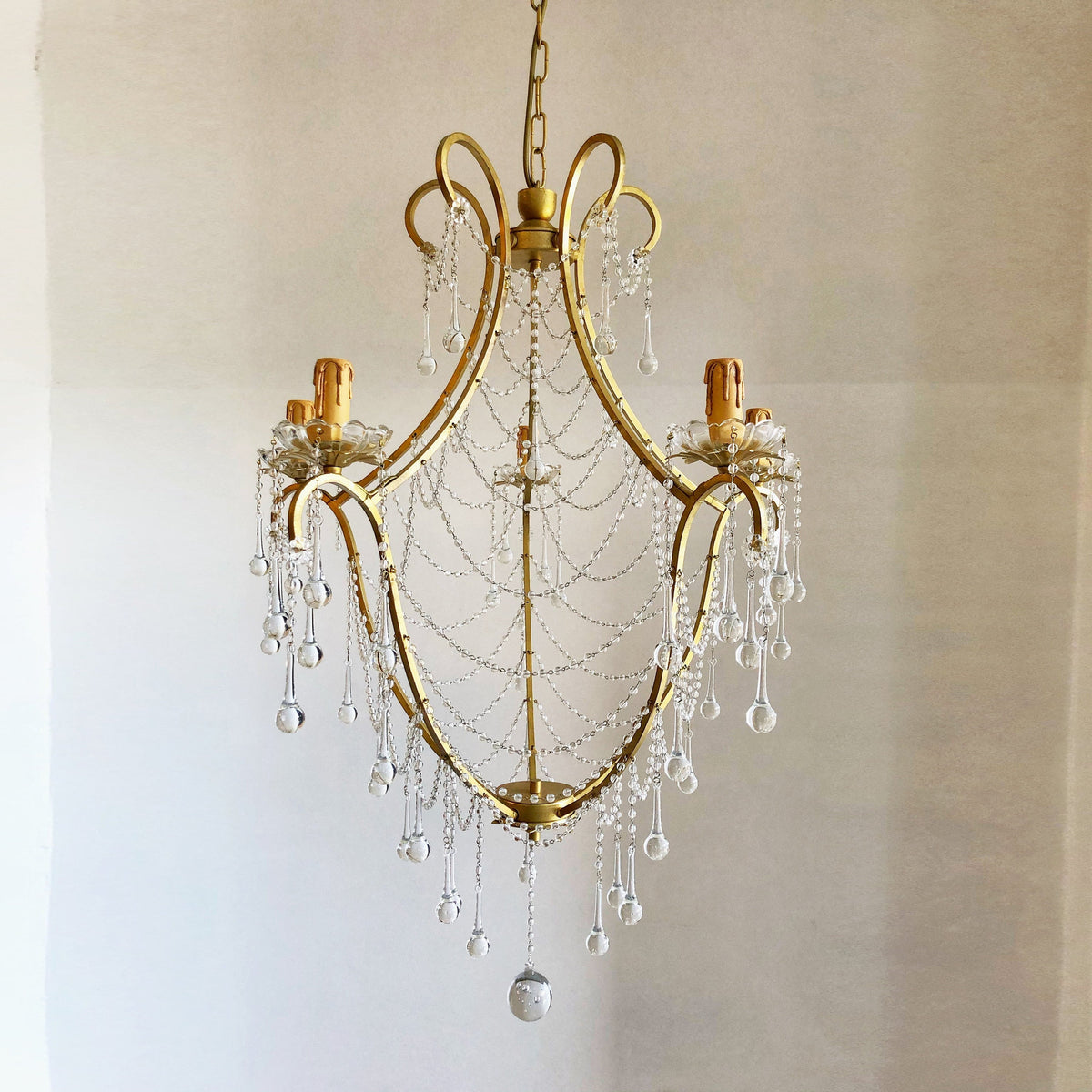 Qvistuvyo Individual Creativity candelabru din sticlă din metal