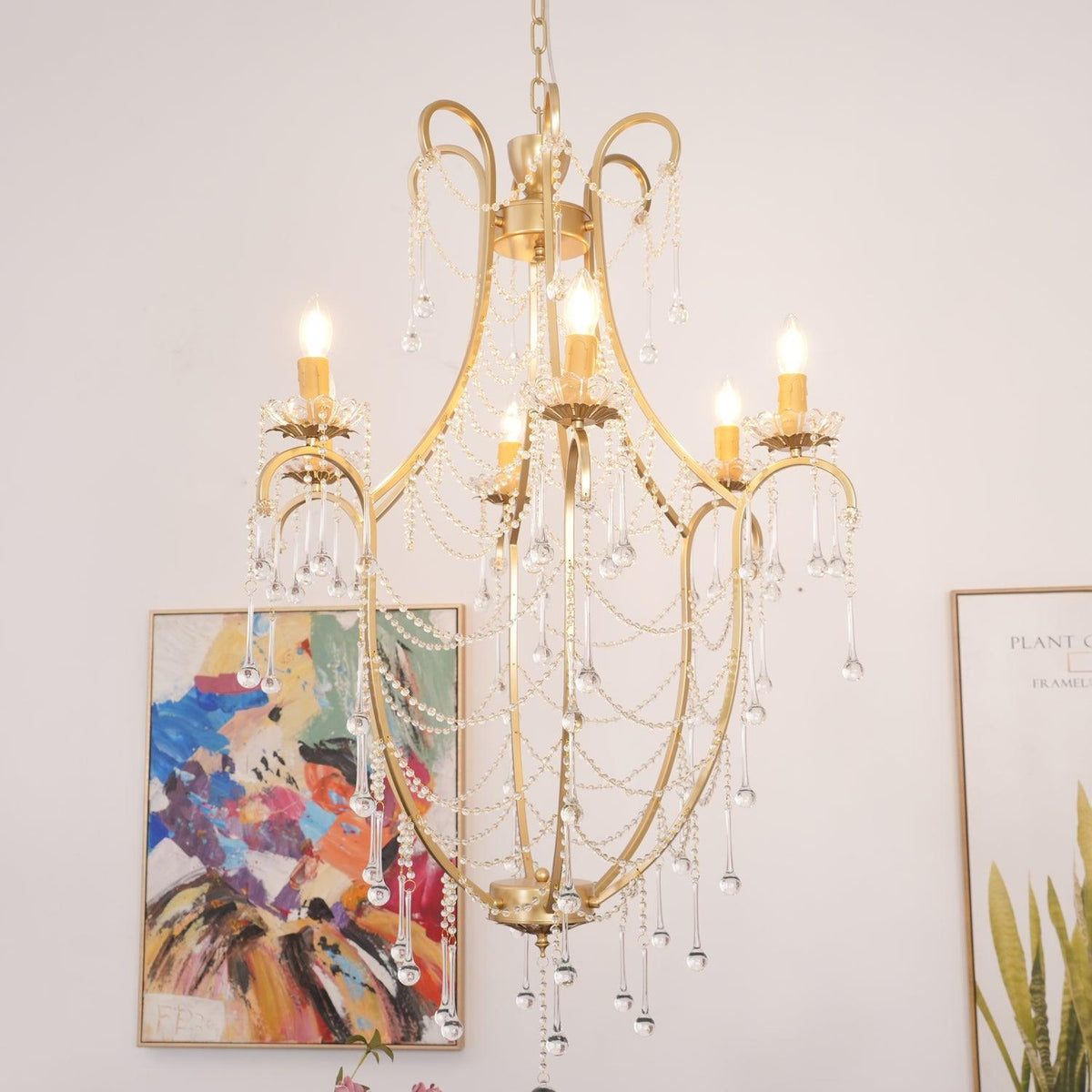 Qvistuvyo Individual Creativity candelabru din sticlă din metal