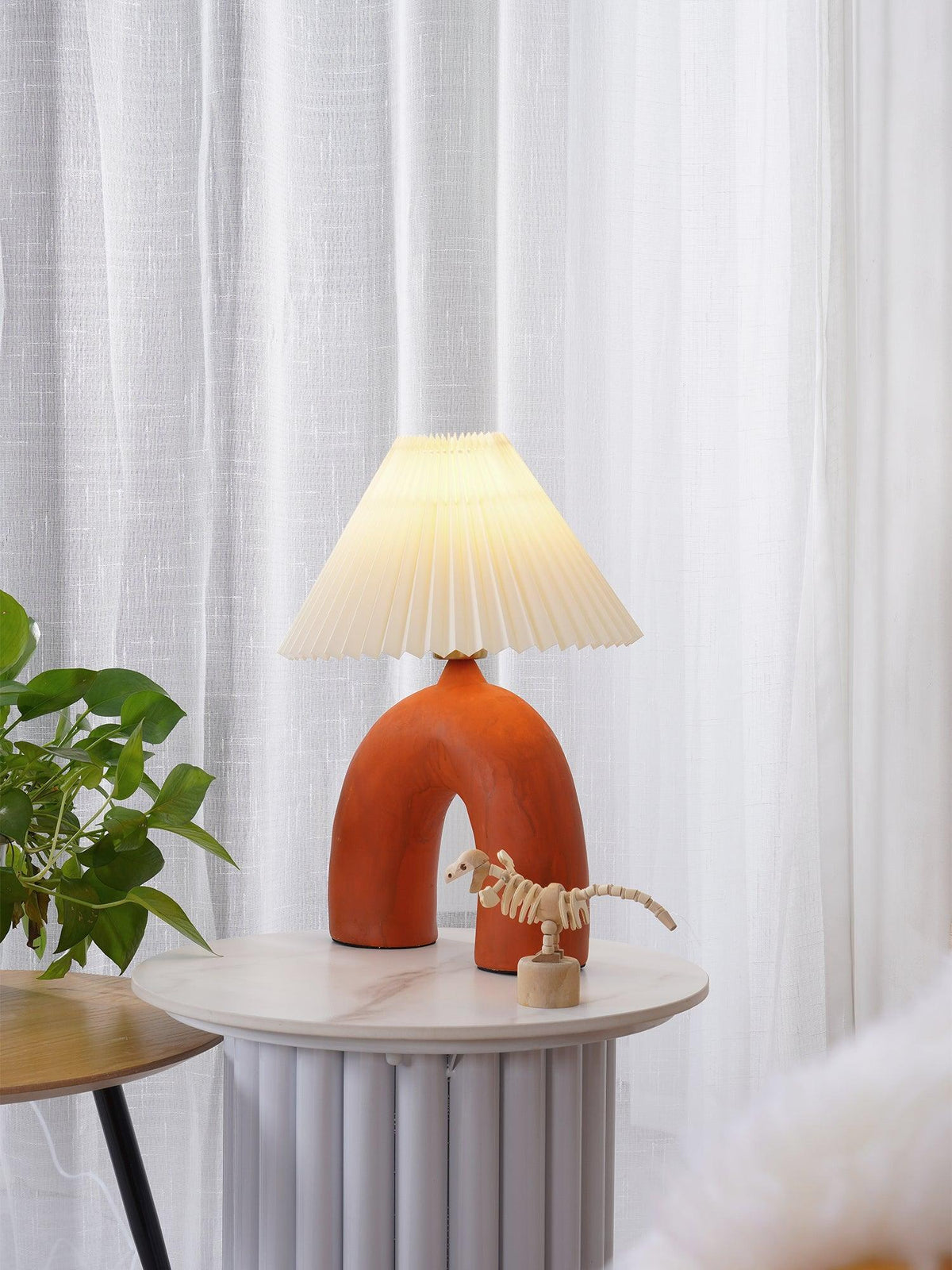 Lumenaya lampă de masă din ceramică, modernă