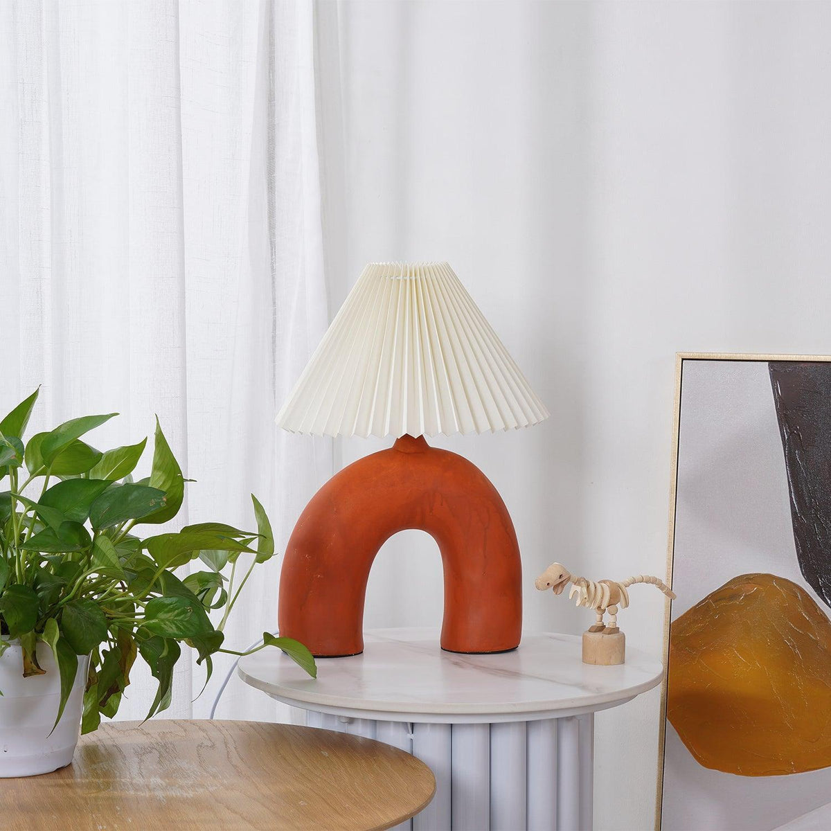 Lumenaya lampă de masă din ceramică, modernă