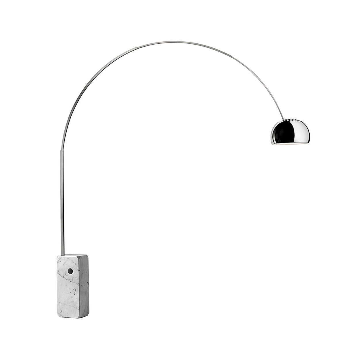 Alevra lampadar din oțel și marmură