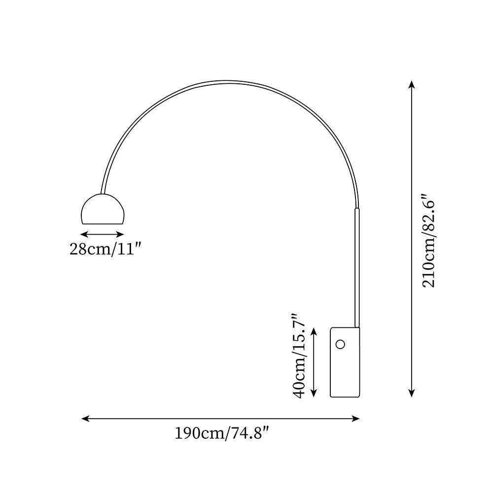 Parabola lampadar