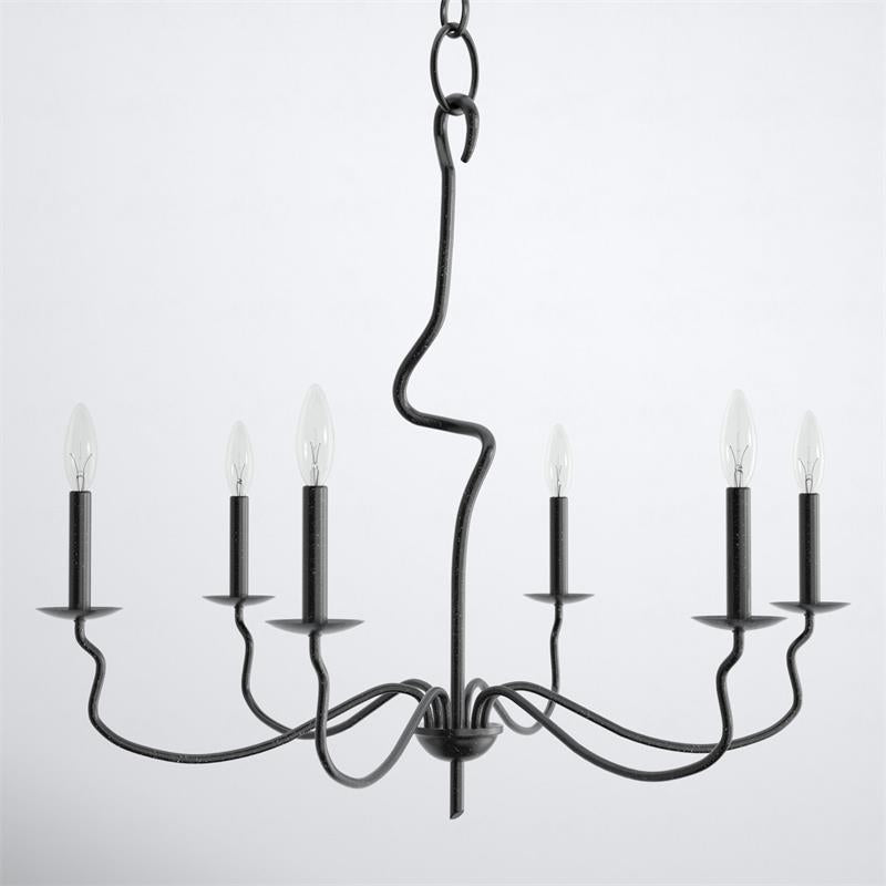 Rauduvyo candelabru din metal, modern, minimalist, industrial