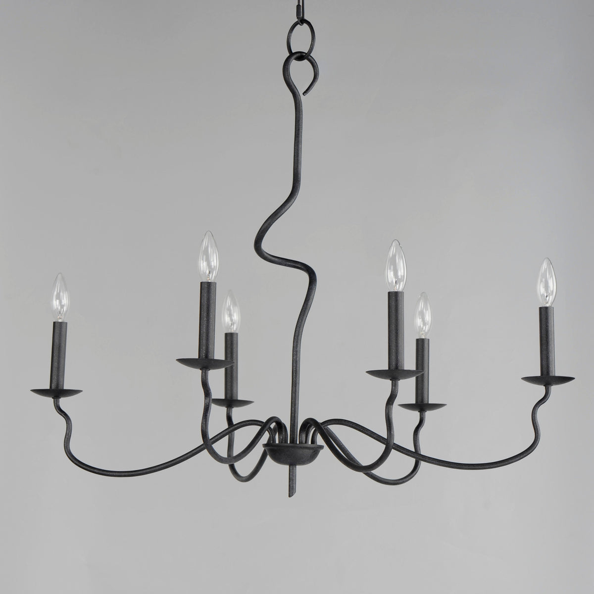Rauduvyo candelabru din metal, modern, minimalist, industrial