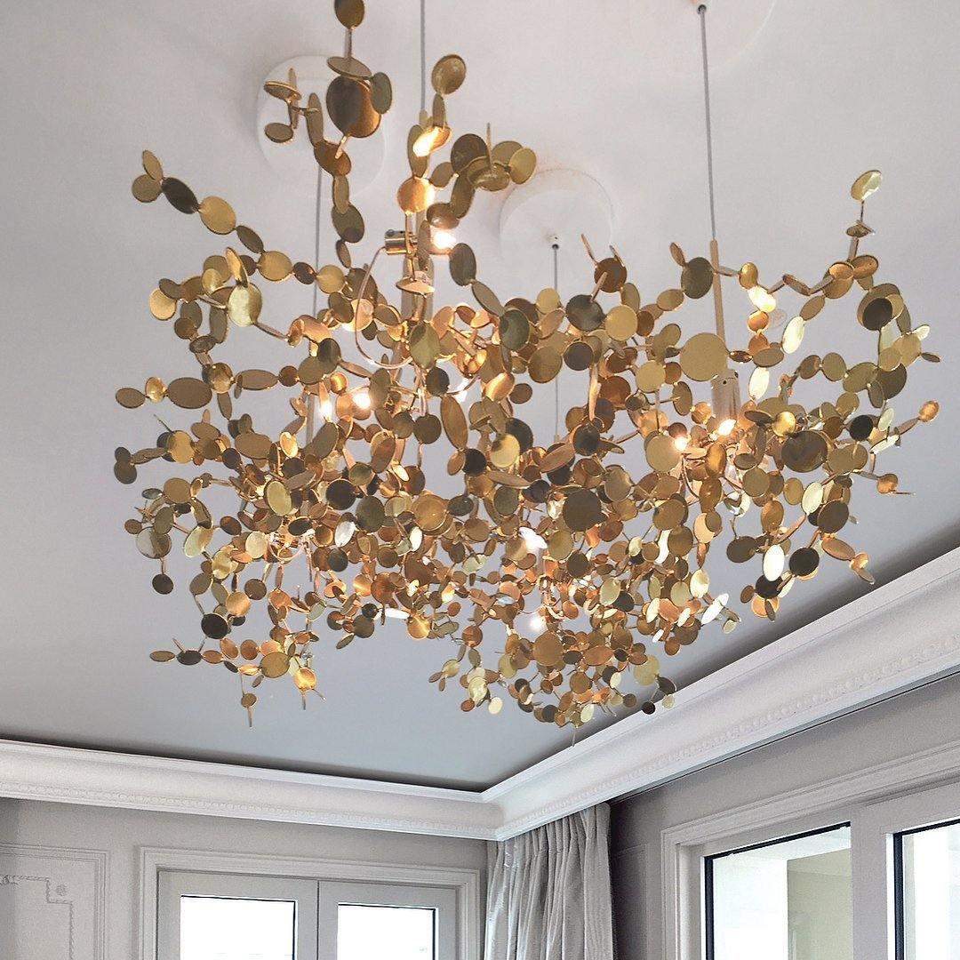 Noruielle lampă suspendată Disc Metallic Noriscul