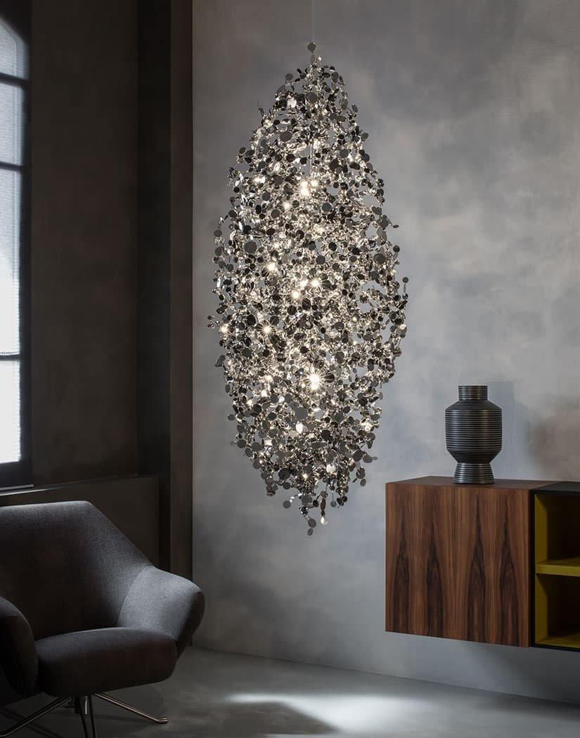 Noruielle lampă suspendată Disc Metallic Noriscul