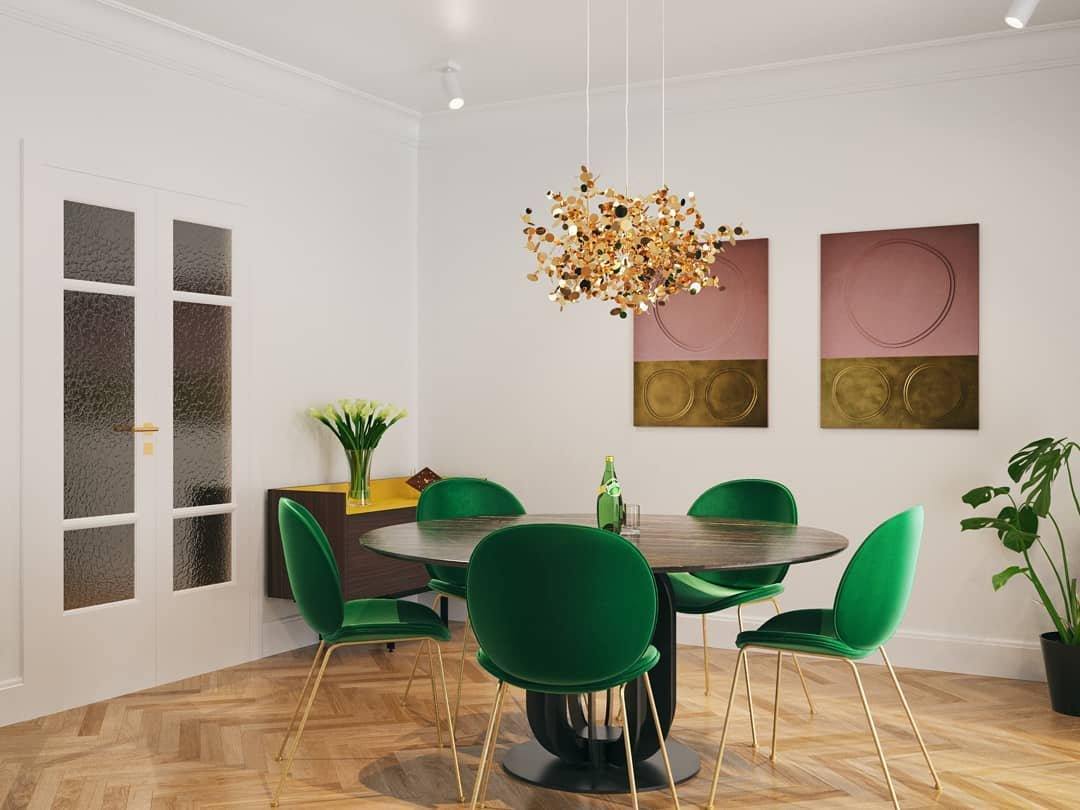 Noruielle lampă suspendată Disc Metallic Noriscul
