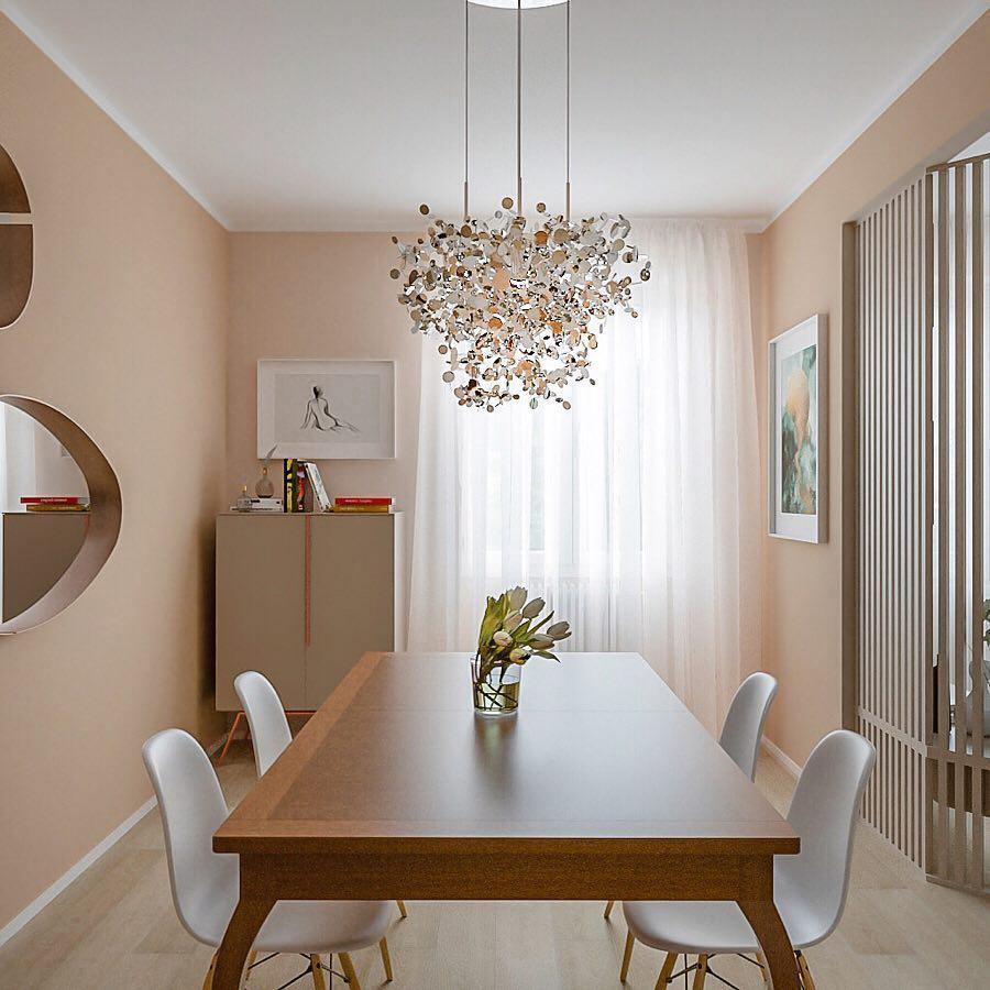 Noruielle lampă suspendată Disc Metallic Noriscul