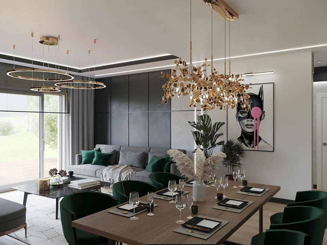Noruielle lampă suspendată Disc Metallic Noriscul