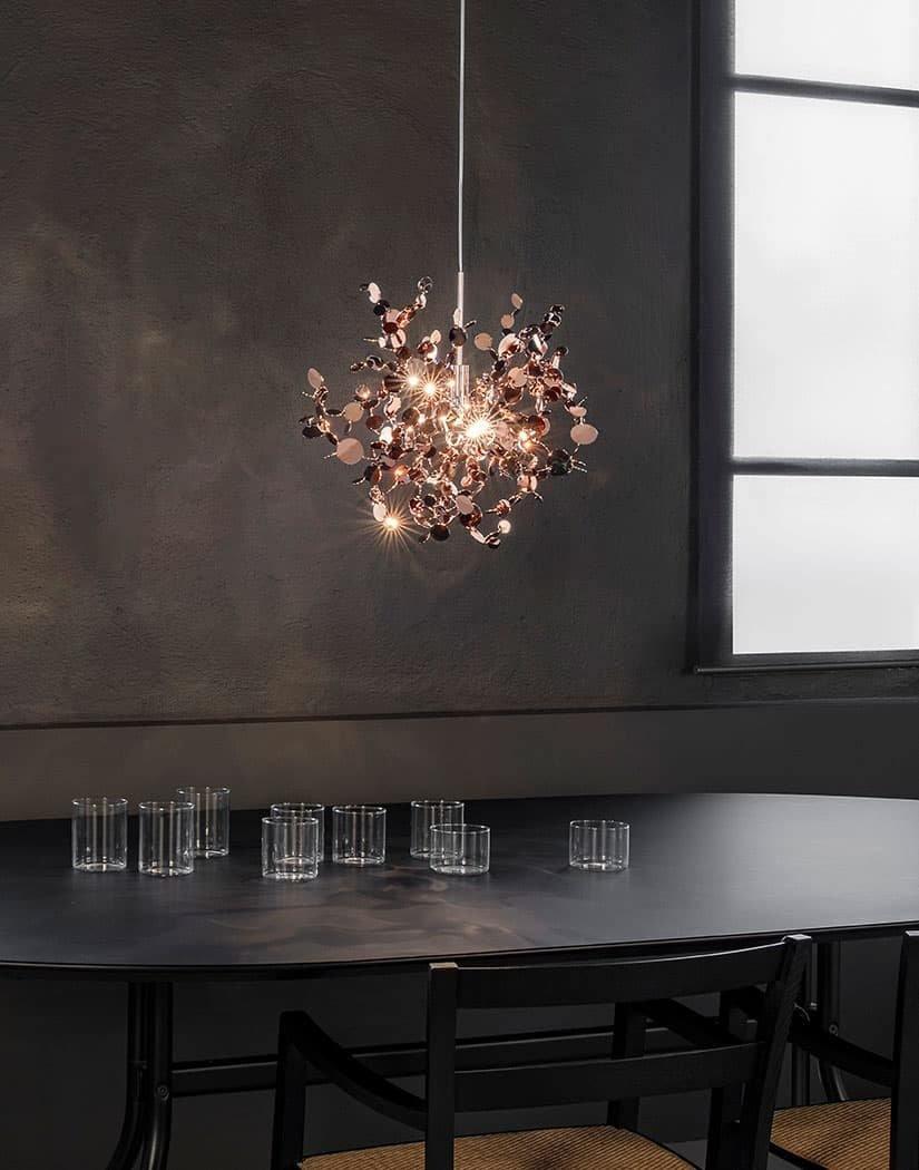 Noruielle lampă suspendată Disc Metallic Noriscul