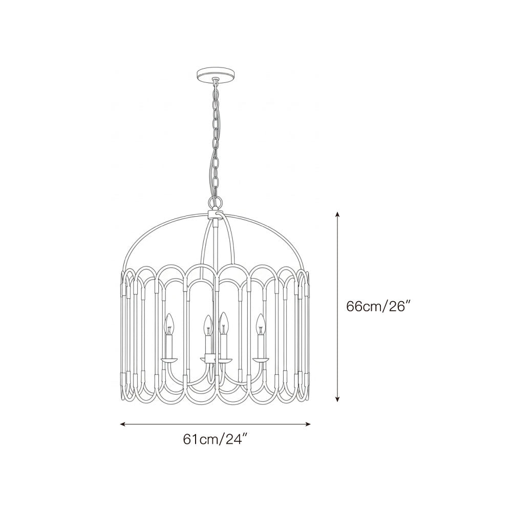 Argente candelabru