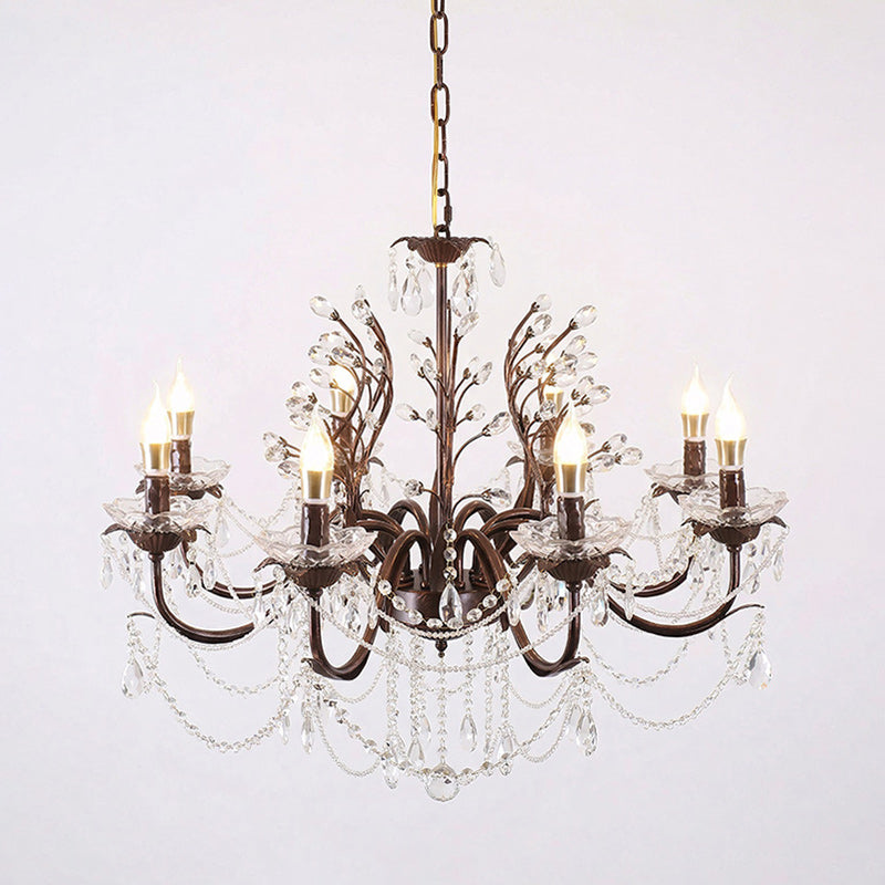 Cyrerian candelabru din cristal