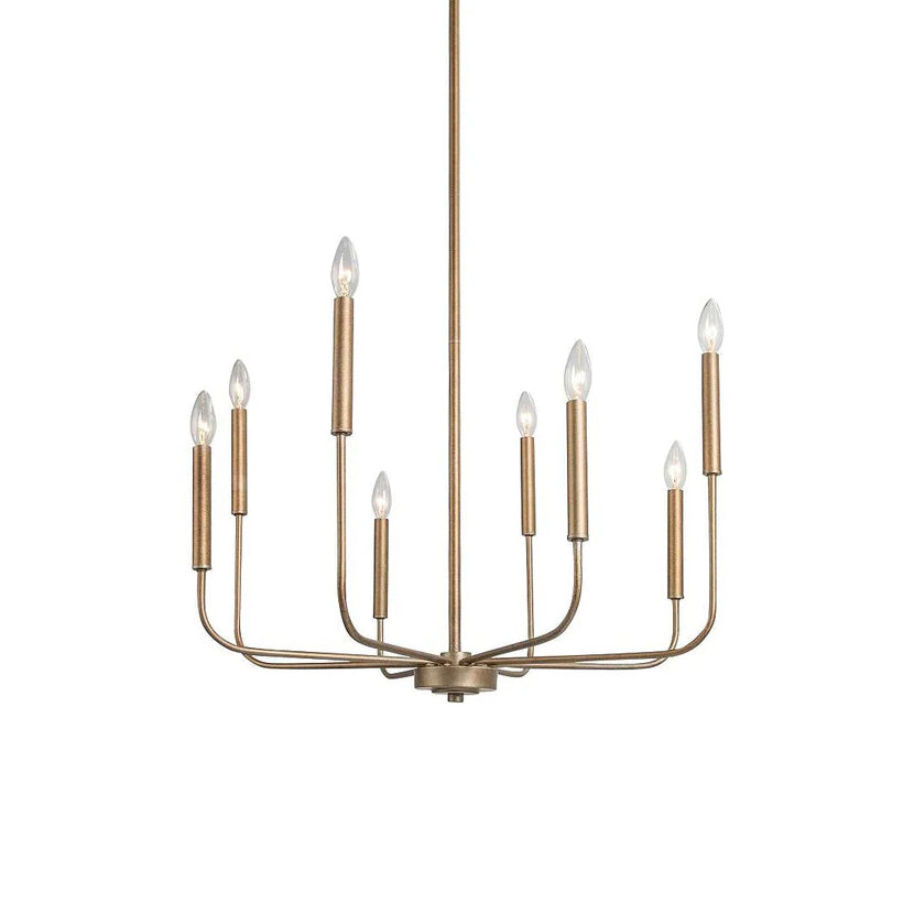 Ulfuvys candelabru din metal, modern, industrial, tip lumânare